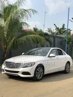 Mercedes-Benz C300 2015 White - Image 2