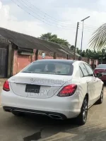 Mercedes-Benz C300 2015 White - Image 4